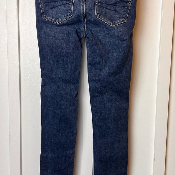 American Eagle Next Level Stretch Hi Rise Jeggings Size 000 Women Junior Skinny - Picture 6 of 10